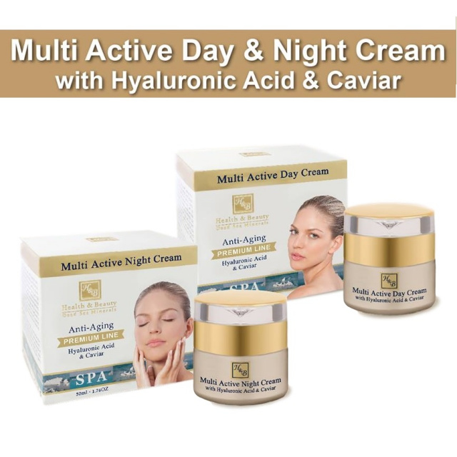 Premium multi active Day & Night creams